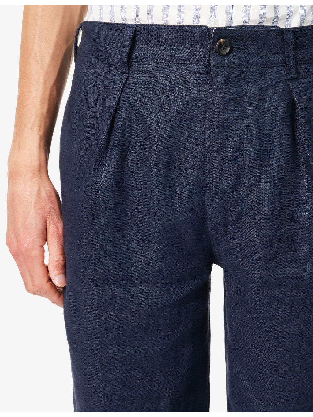 Mki Antique Games Straight-Leg Linen Trouser - 5