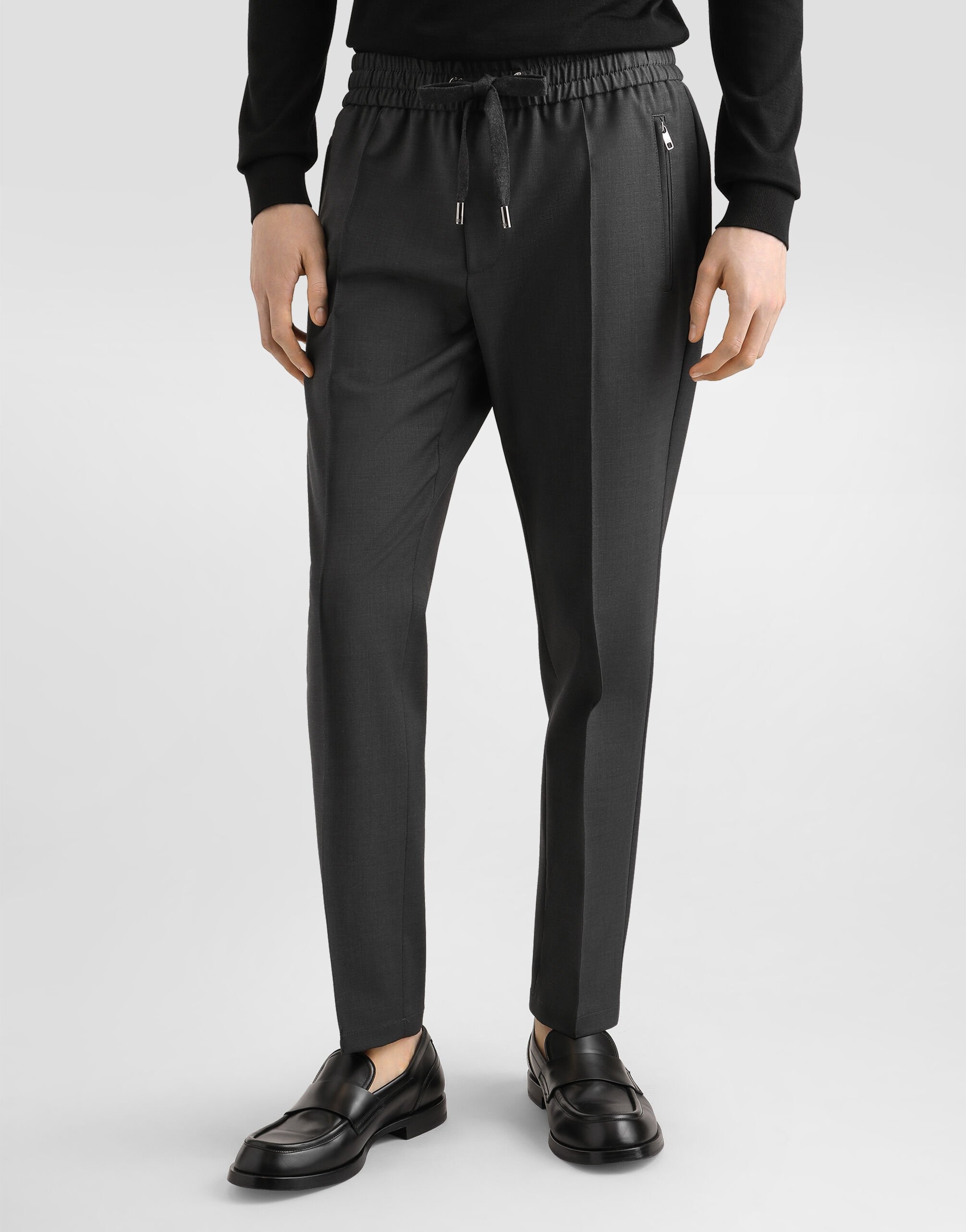 Wool jogging pants - 4