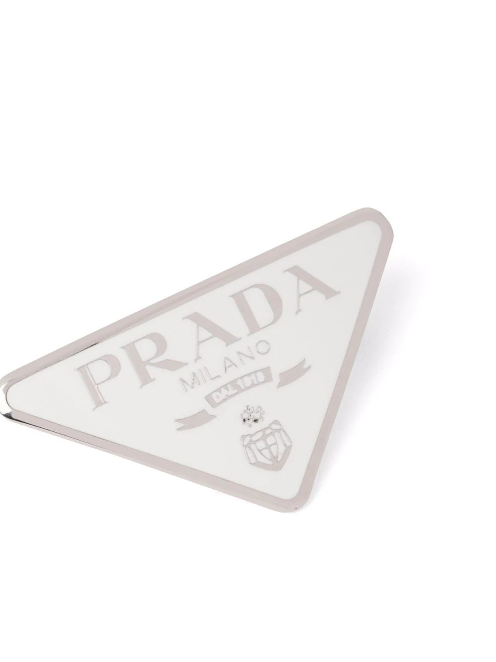 triangle logo hairclip - 2