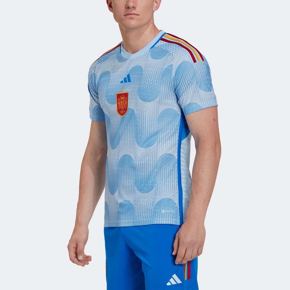 adidas Spain 2022-2023 World Cup Away Authentic Jersey HE2024 - 5
