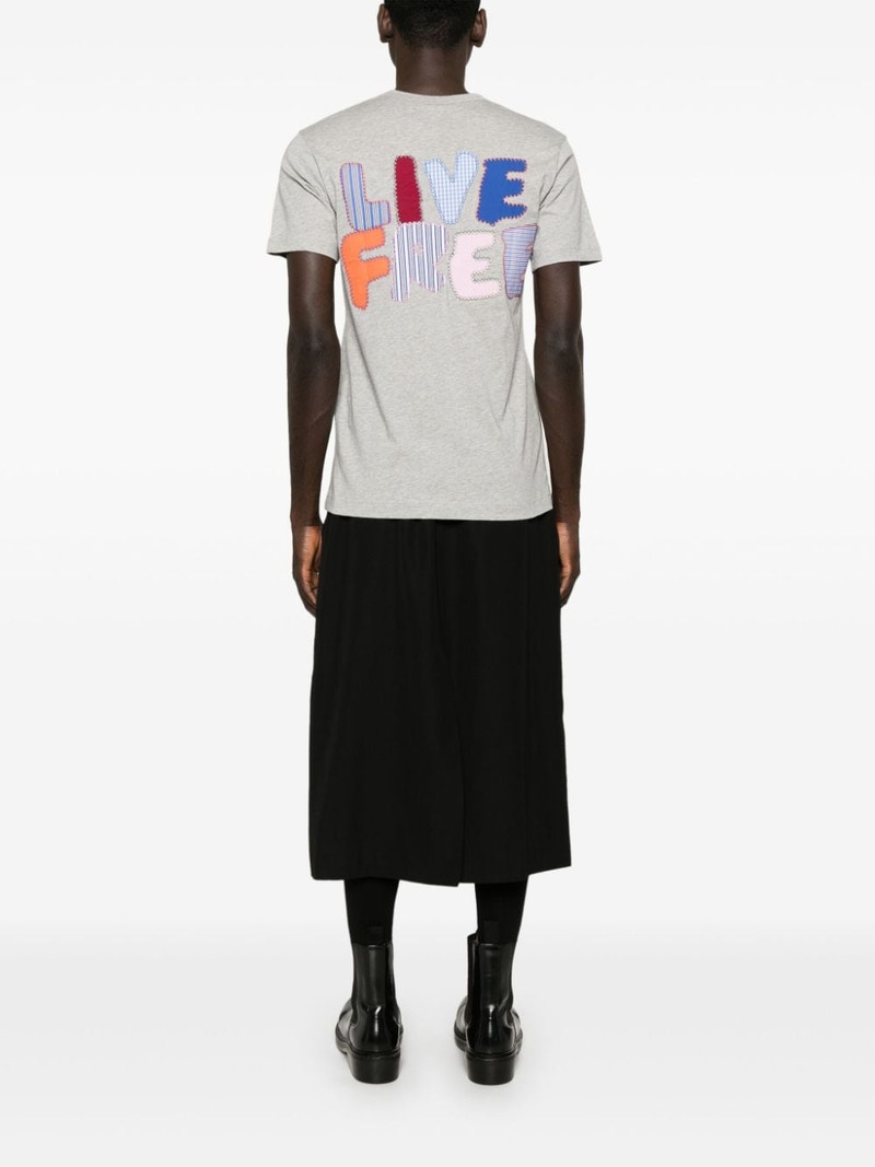 Comme des Garçons SHIRT Live Free T-shirt outlook