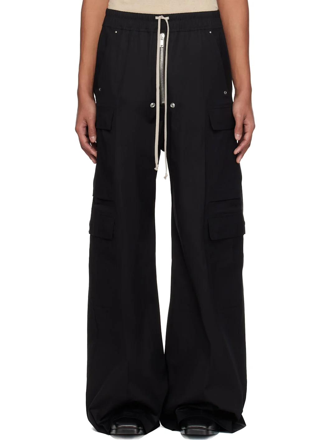 Black Temple Cargobelas Cargo Pants - 1