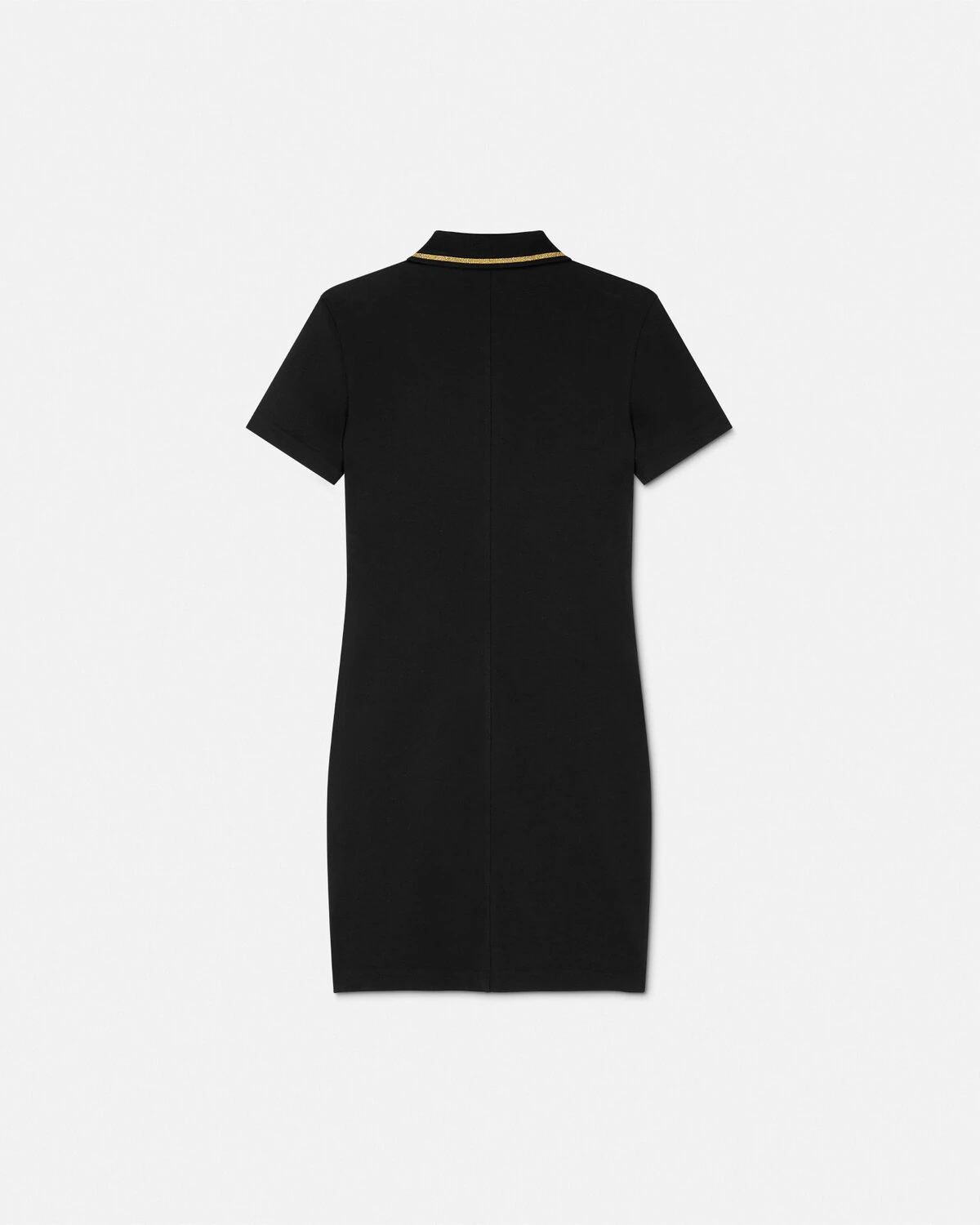 V-Emblem Midi Polo Dress - 3