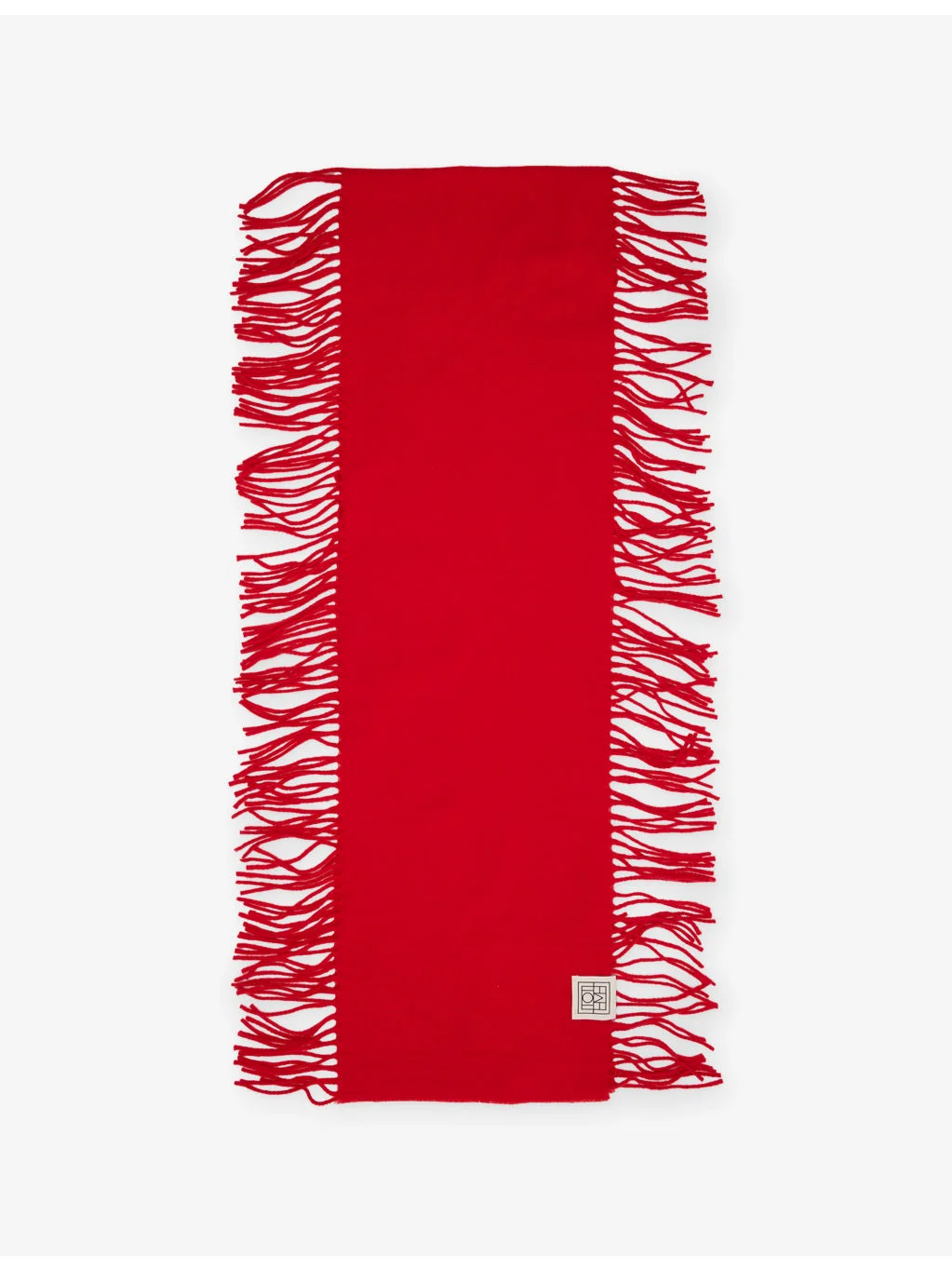 Tassel Wool And Cashmere Scarf - 1