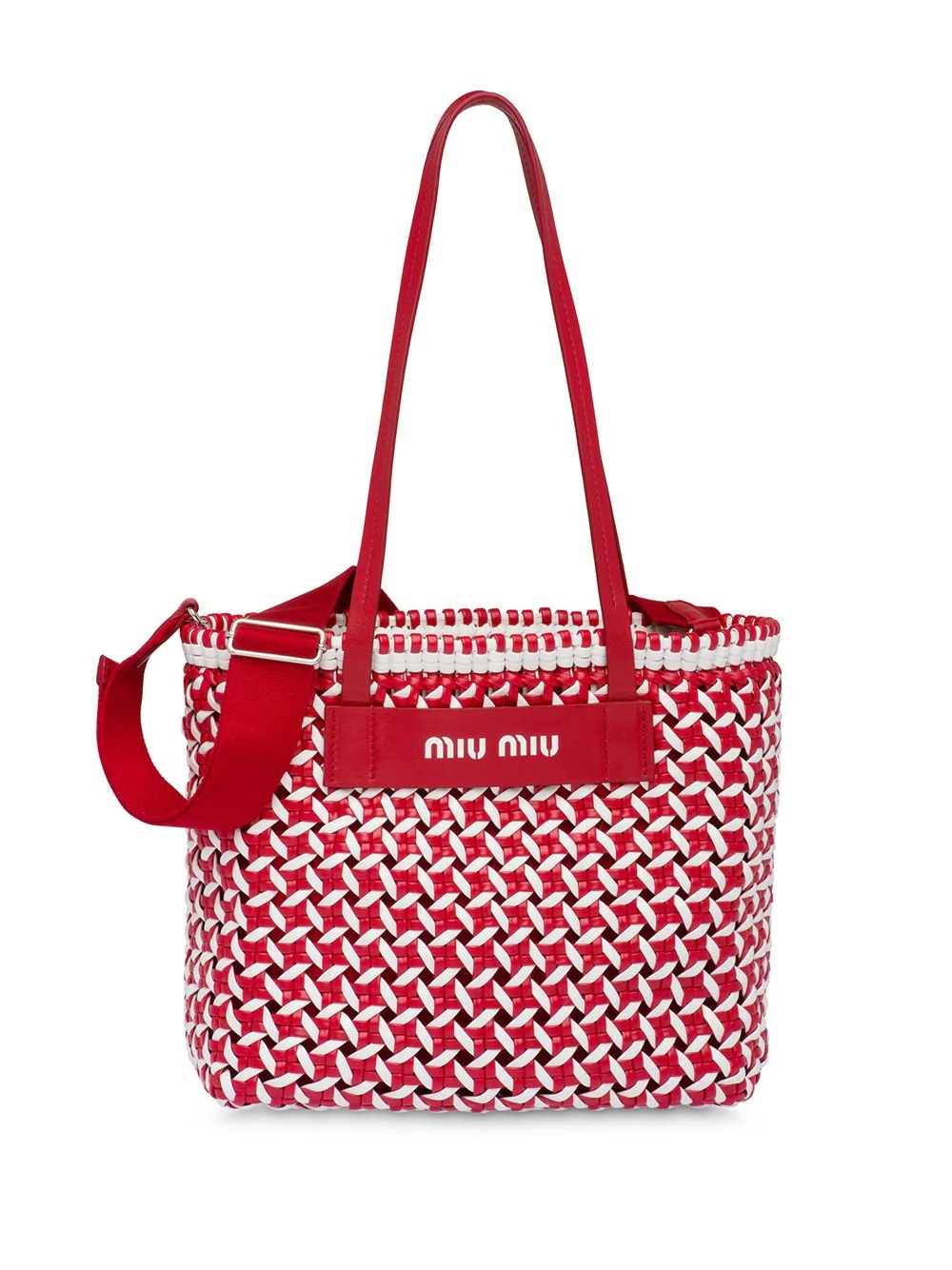 woven tote - 1