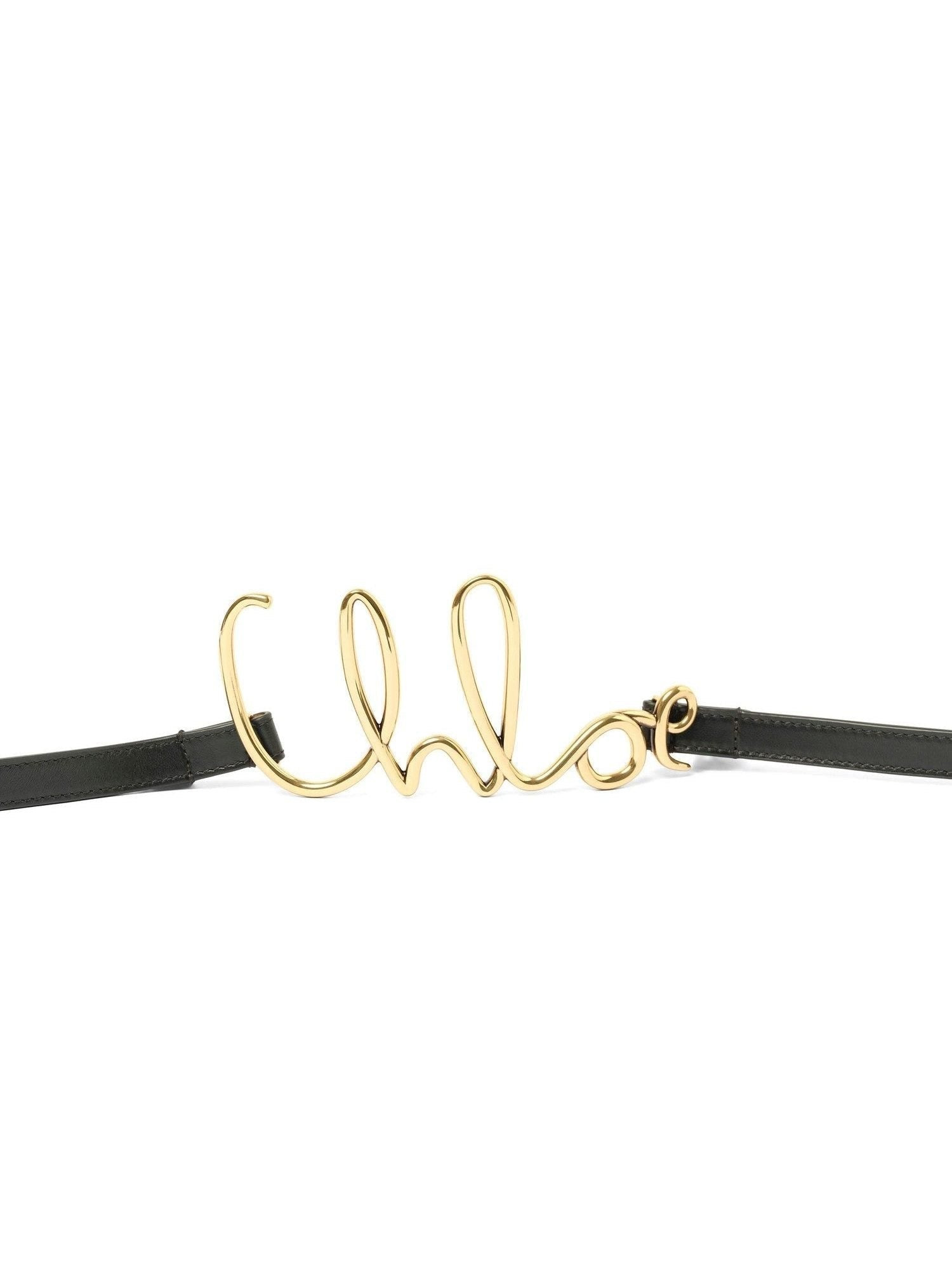 The Chloe Iconic Belt in Black - 2