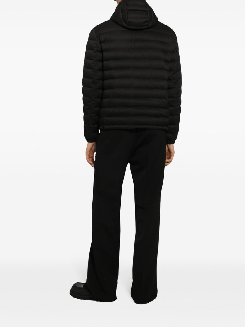 logo-appliqué puffer jacket 4