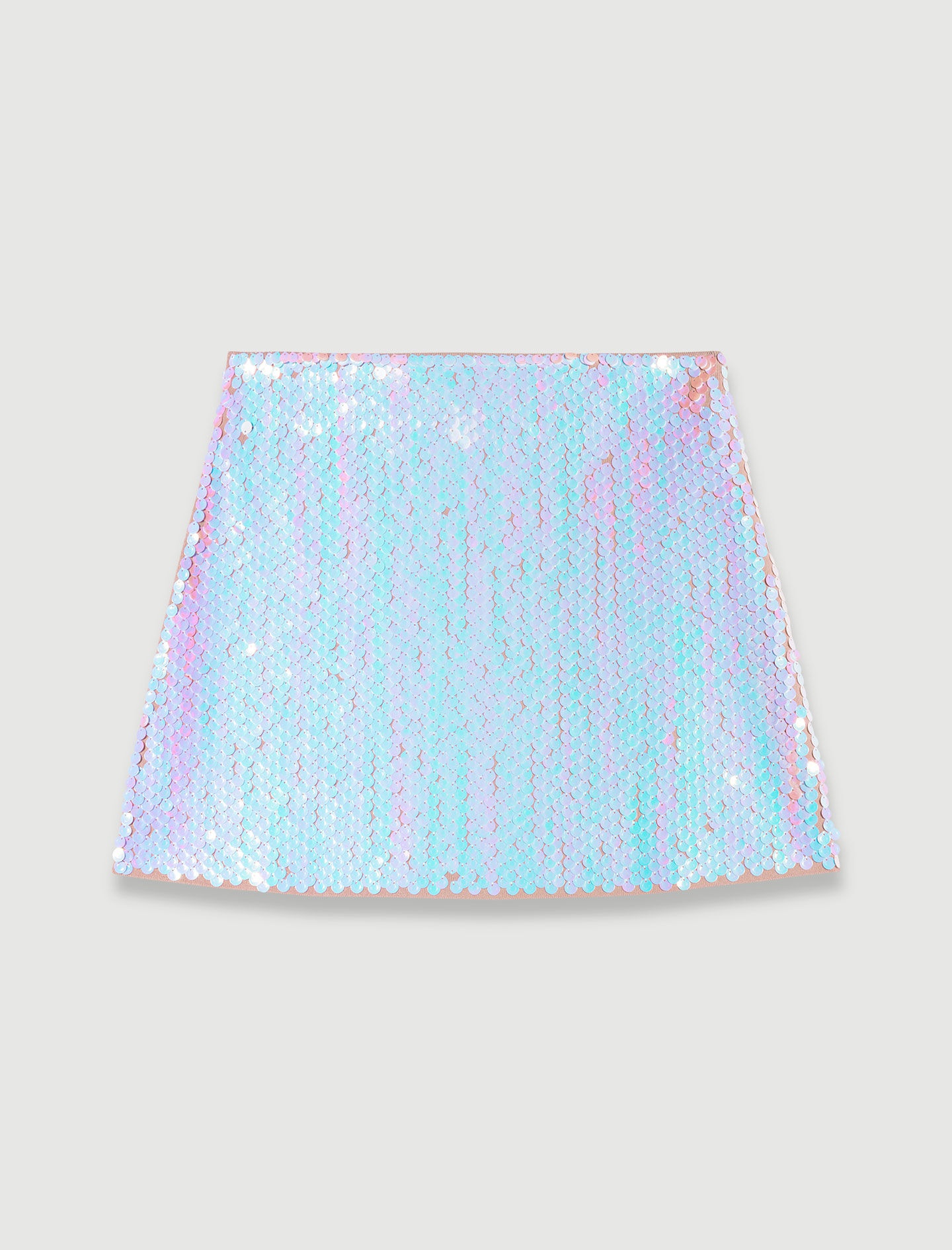 Sequin knit skirt - 1