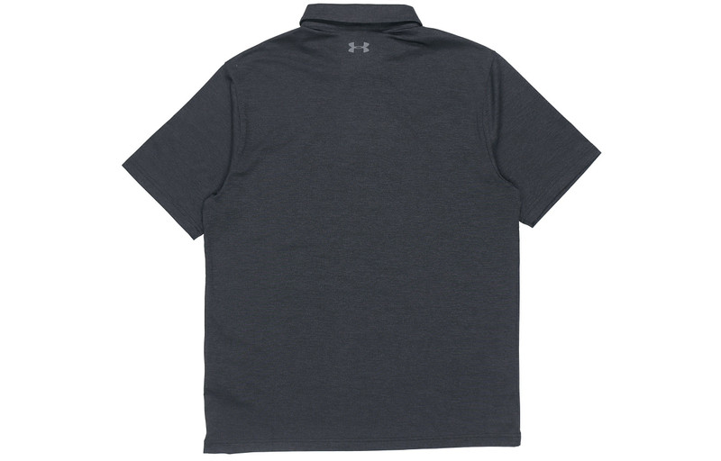 Under Armour Men's Under Armour Playoff Golf Sports Thin and light Breathable Loose Short Sleeve Polo Shirt Black outlook