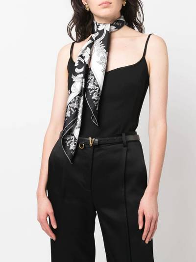 VERSACE Baroque-print silk foulard outlook