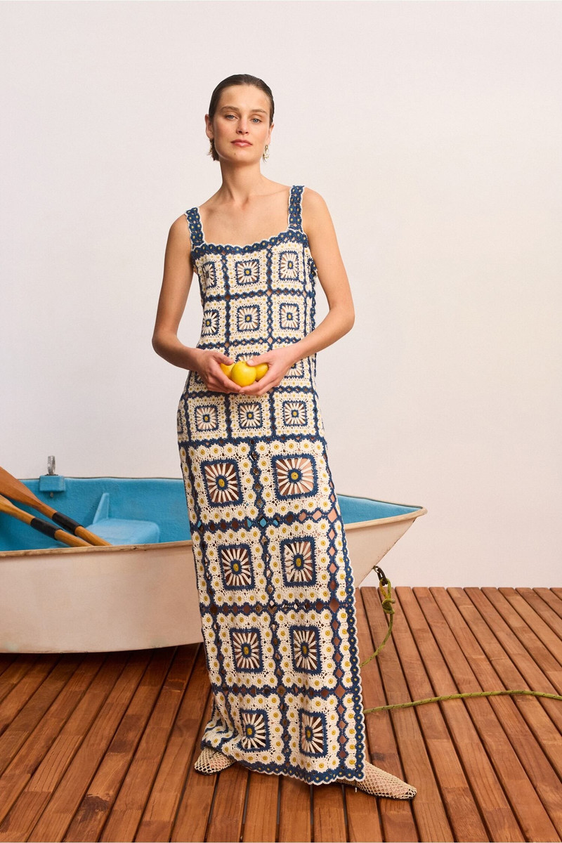 ALÉMAIS Dolly Midi Dress outlook