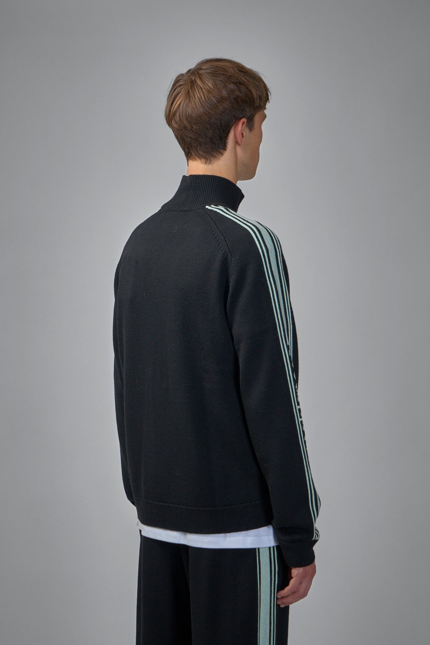 Merino Knit Track Jacket - 3