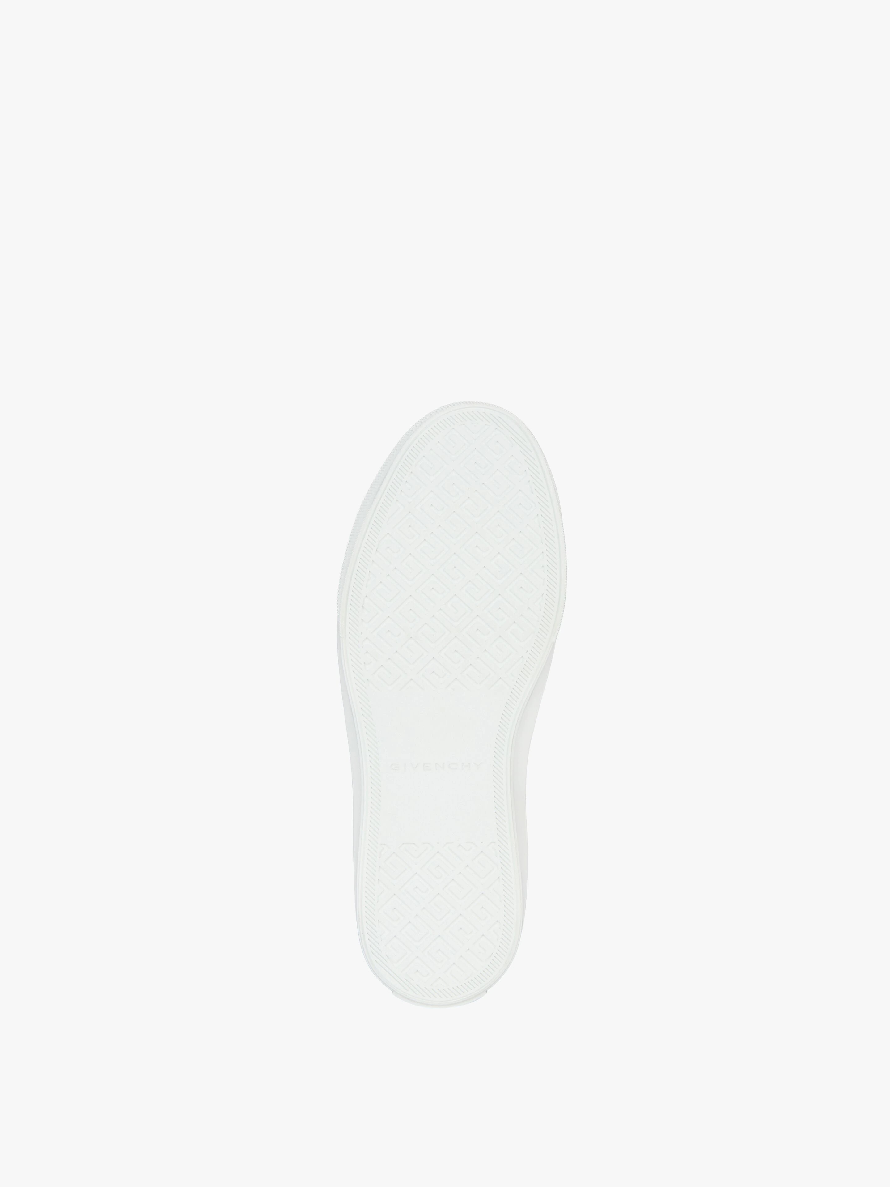 CITY SNEAKERS IN 4G EMBROIDERED CANVAS - 5
