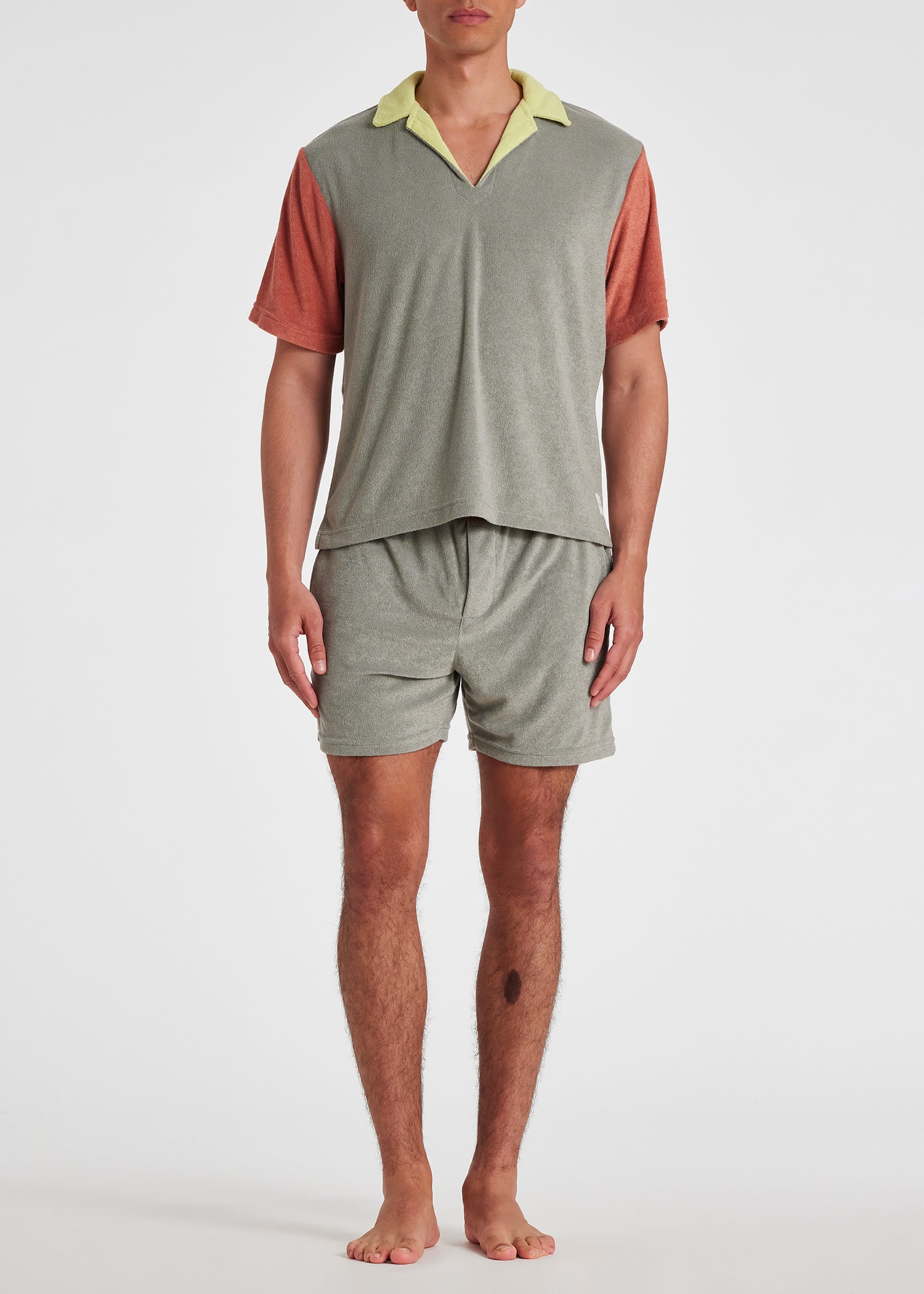 Towelling Lounge Shorts - 4