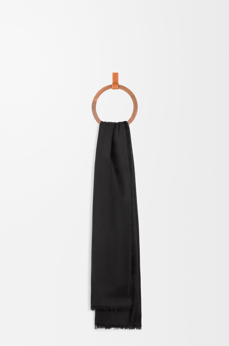 Loewe Scarf in wool and silk outlook