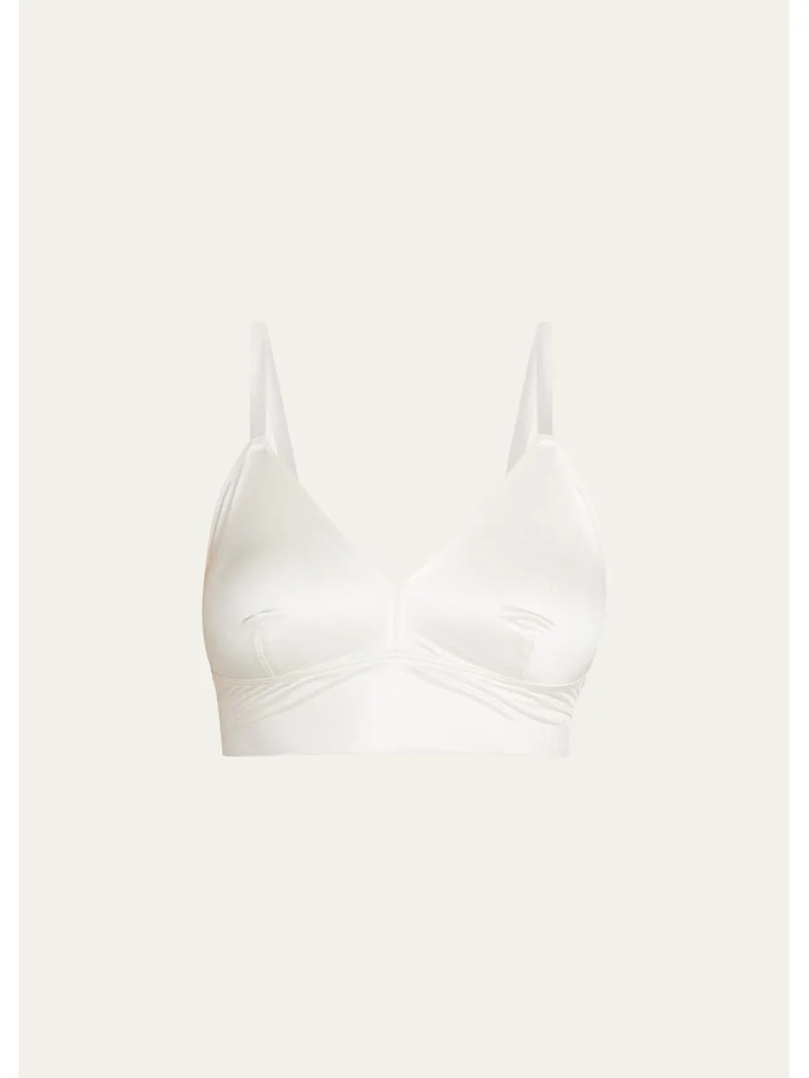Shaping Satin Bralette - 1