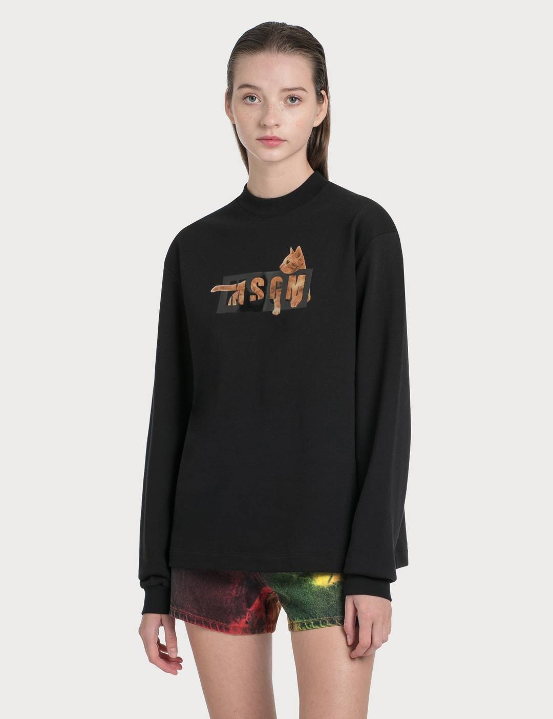 Cat Logo Sweatshirt - 1