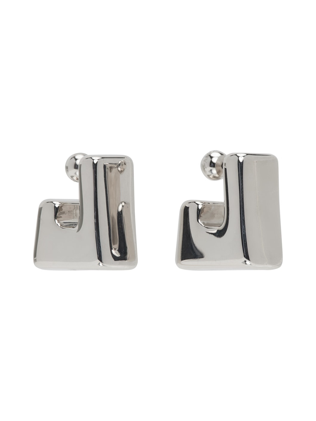 Silver Cubo Earrings - 2