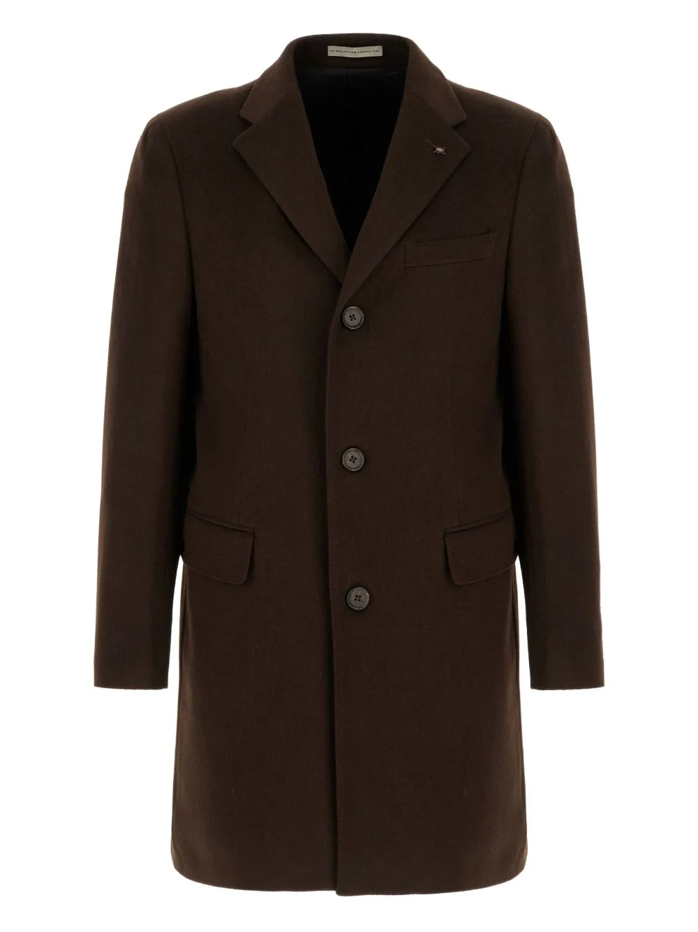 buttoned coat - 1