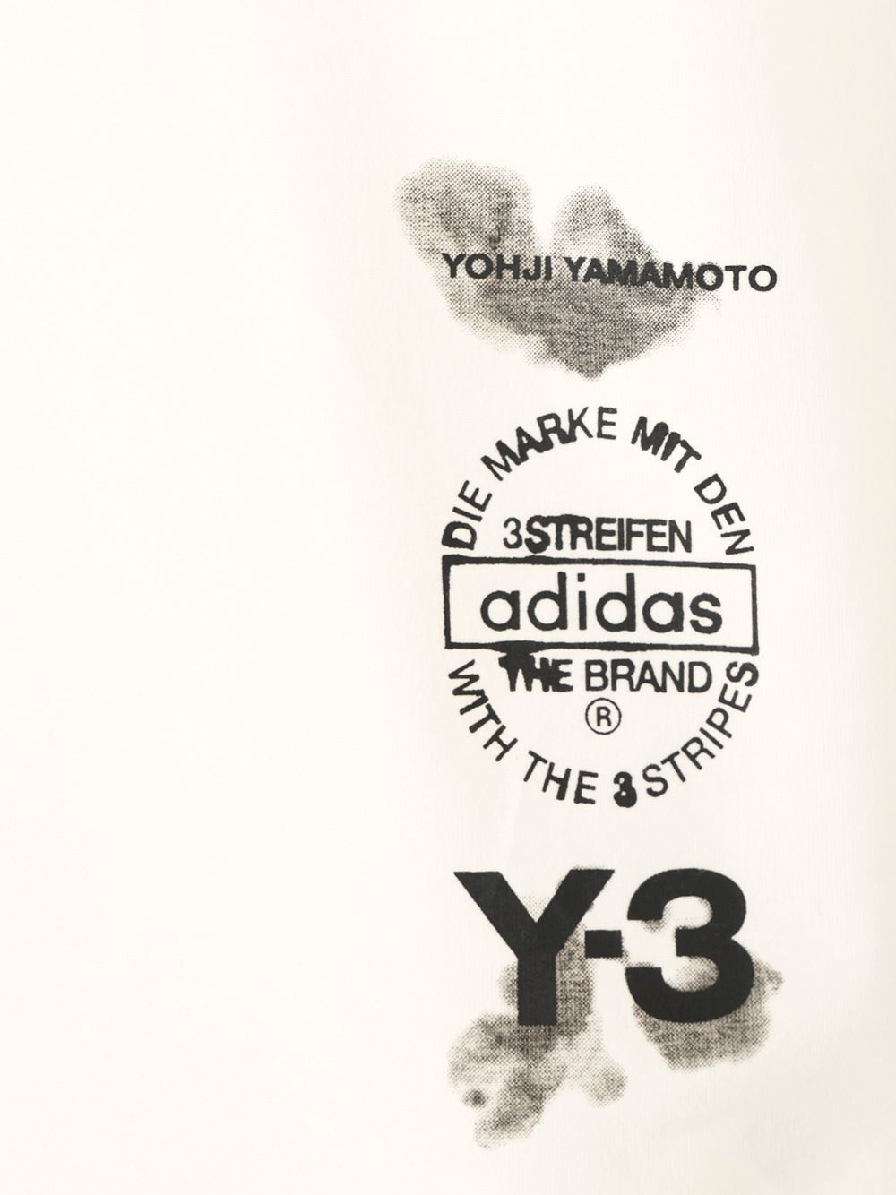 Y-3 Aop T-Shirt White - 4