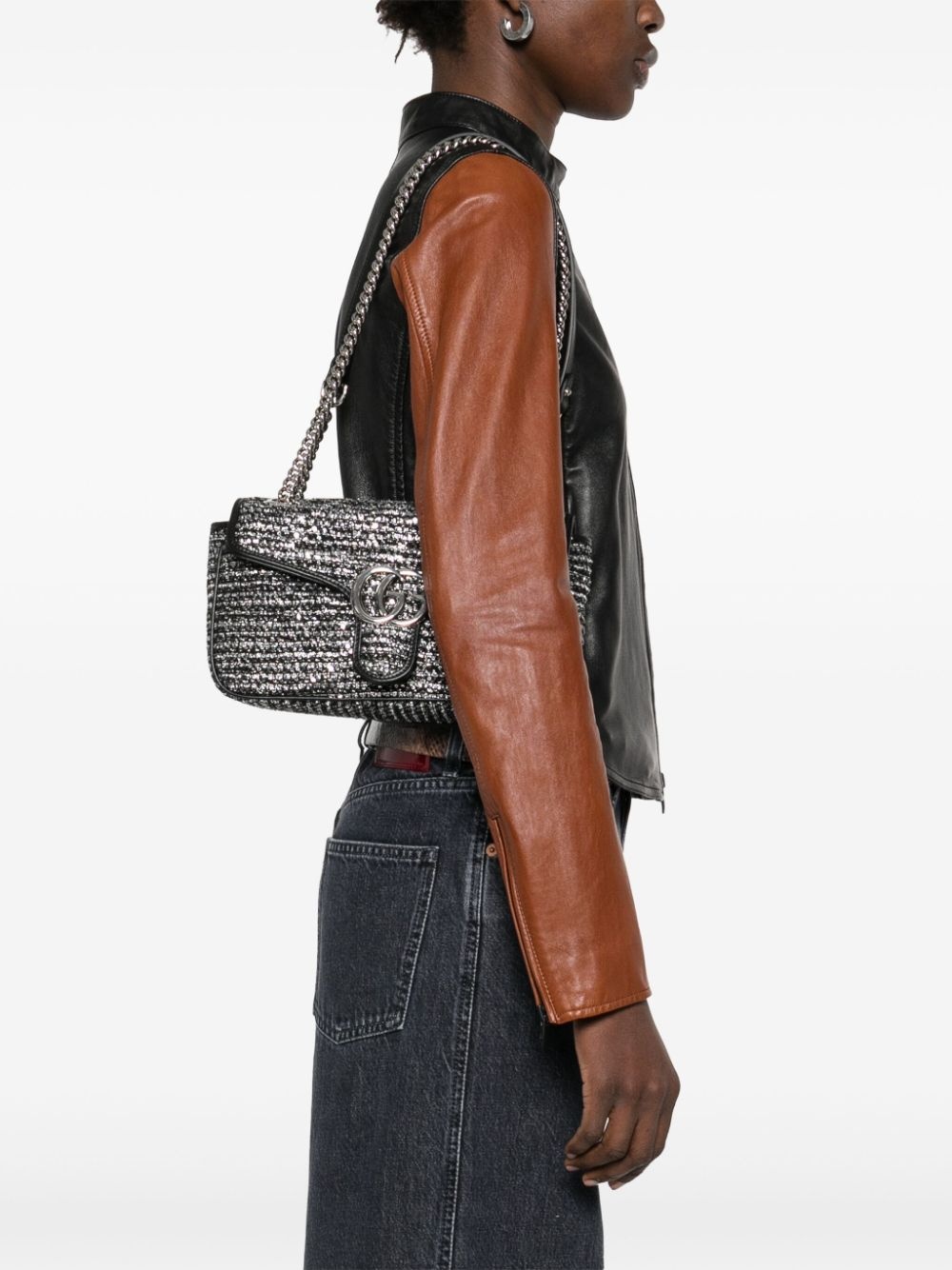 small GG Marmont shoulder bag - 2