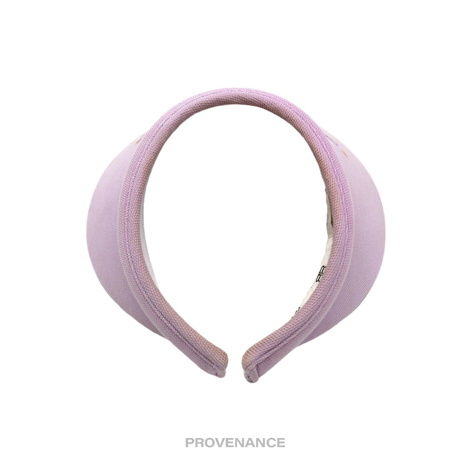 Balenciaga Logo Embroidered Visor - Lavender Geometric - 8