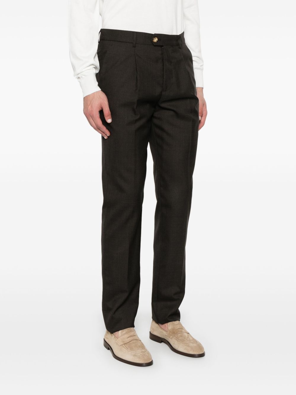 virgin wool trousers - 3