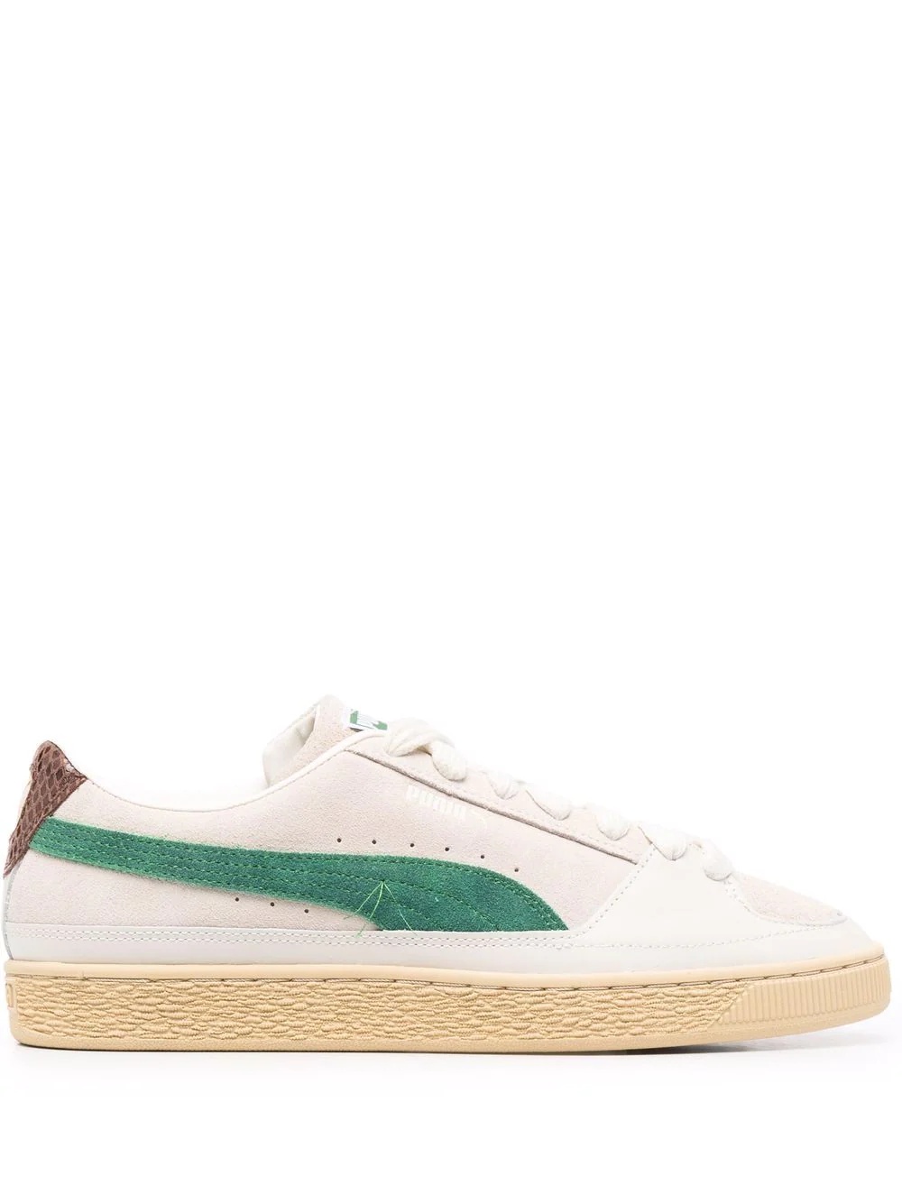 x Ruhigi Suede low-top sneakers - 1