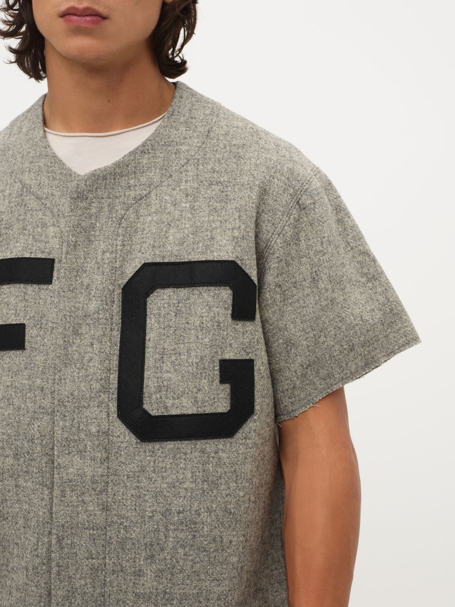Full Zip Baseball Jersey - 7