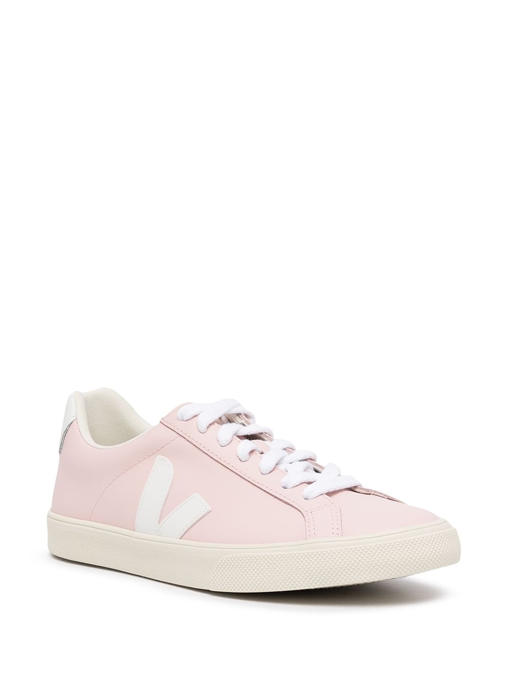 low-top lace-up trainers - 2