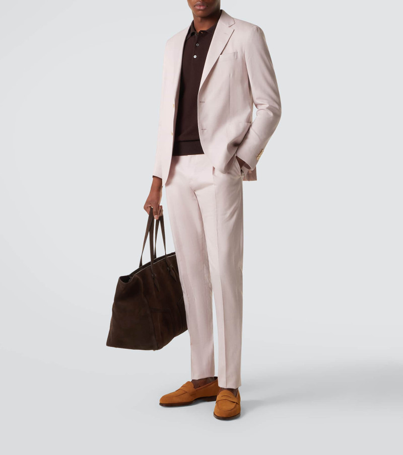 GEORGE CLEVERLEY Bradley II suede loafers outlook