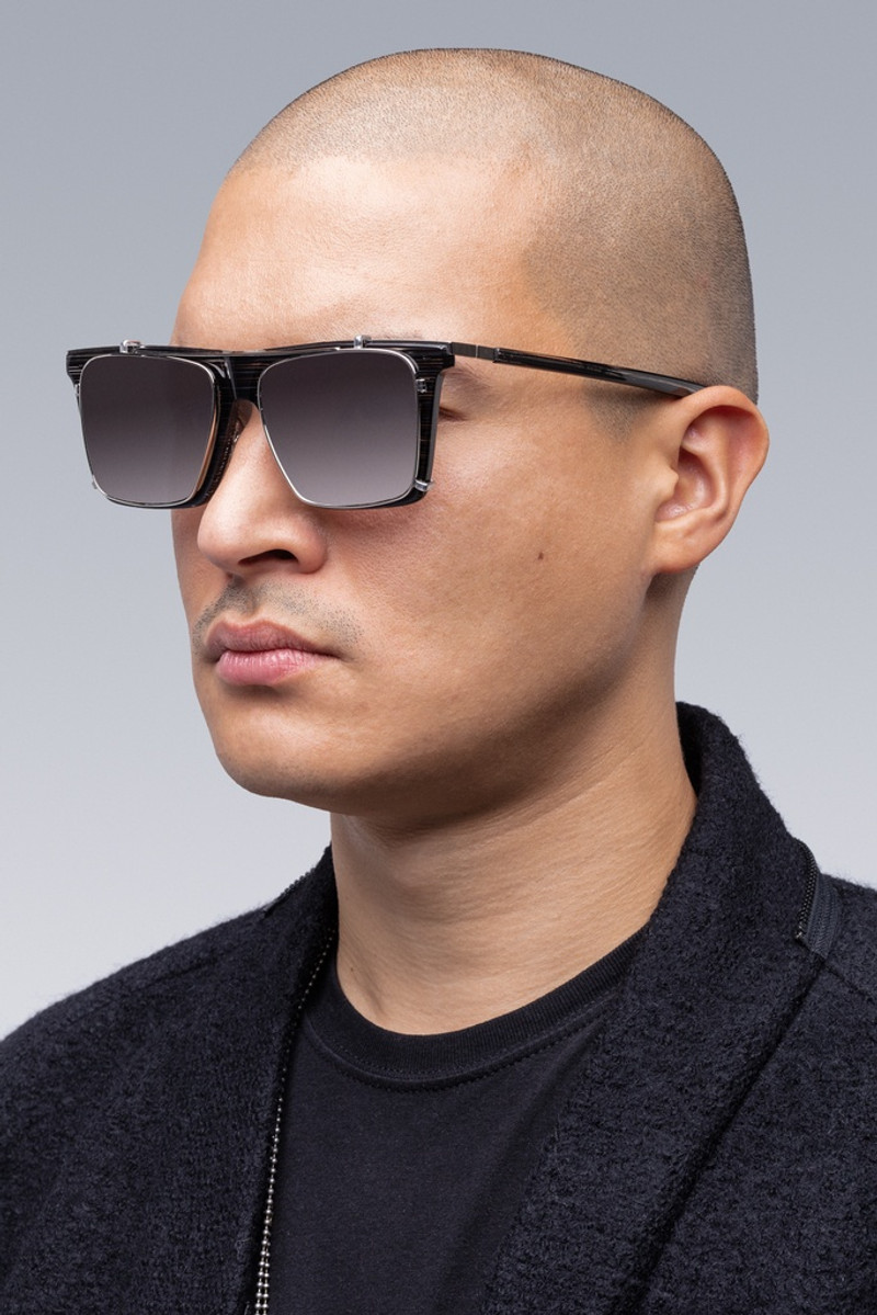 F1-T-B F1-T Sunglasses Silver/Light Yellow/Platinum 53