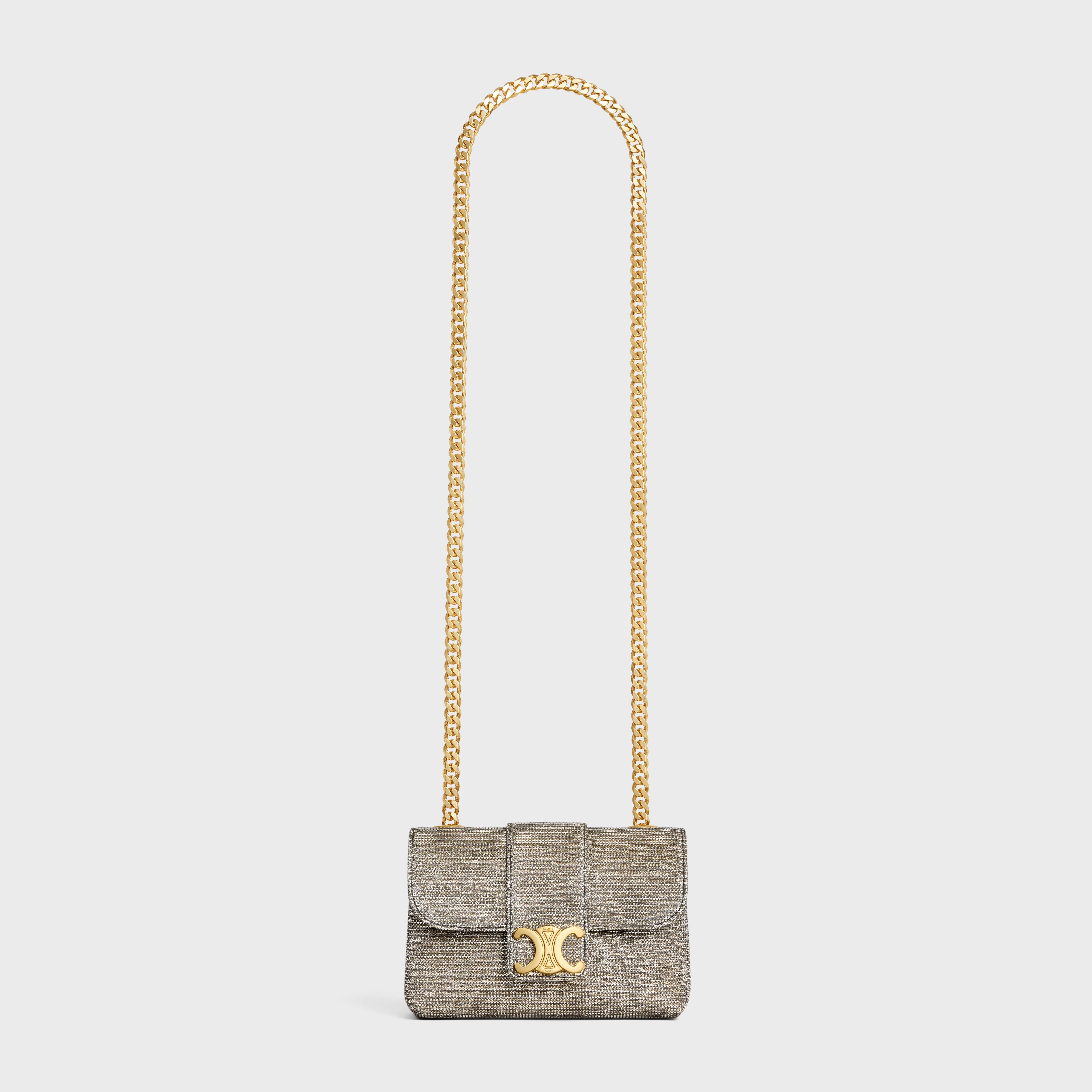 MINI CELINE VICTOIRE in GLITTER TEXTILE - 6