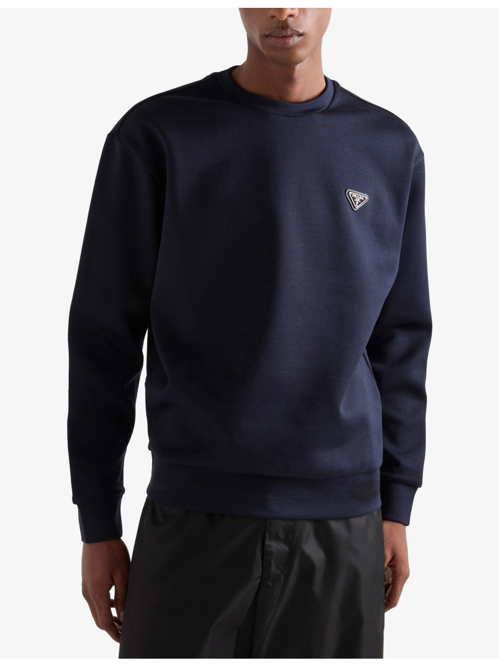 Logo-Embellished Crewneck Cotton Sweatshirt - 3