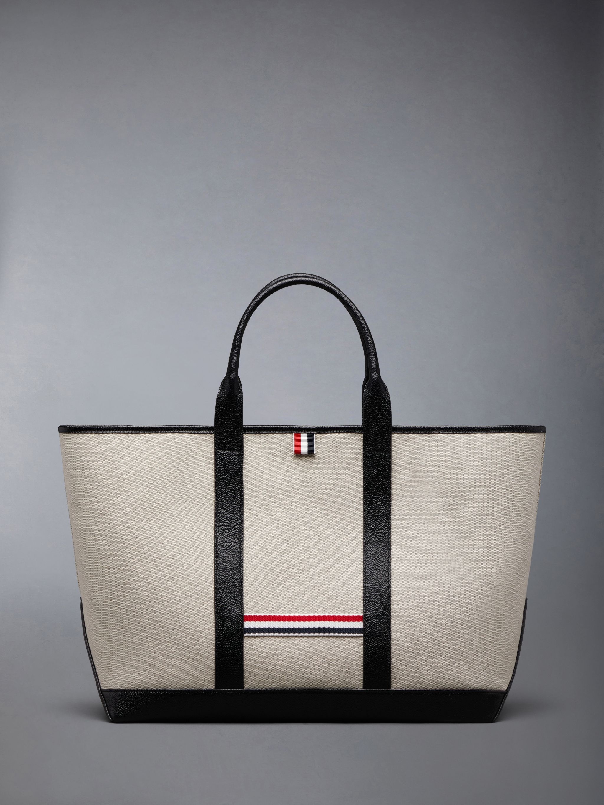 medium RWB-stripe tote bag - 1