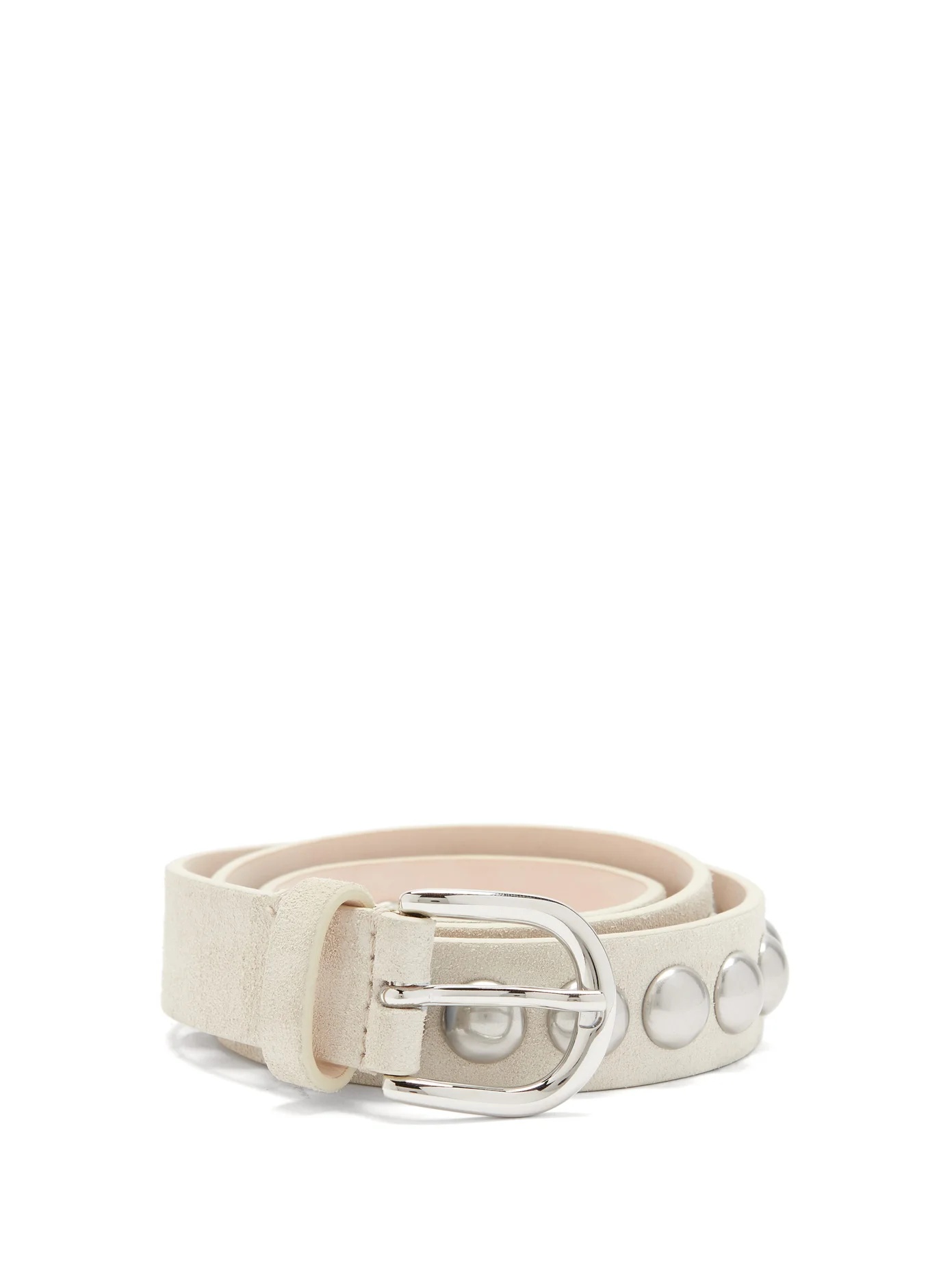 Zap studded leather belt - 1