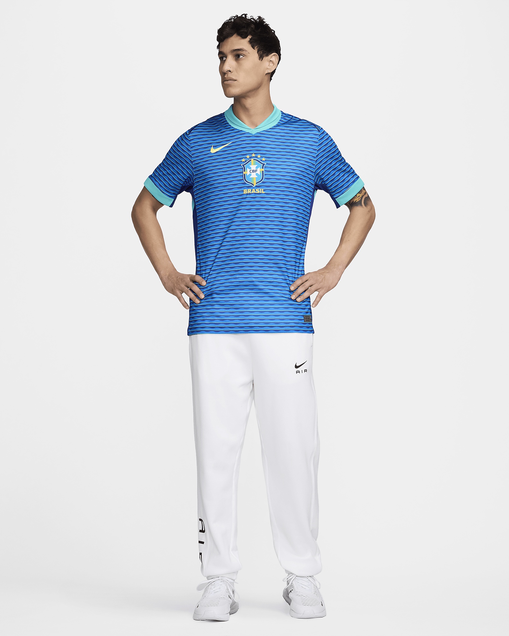 Brazil 2024 Stadium Away Nike Men's Dri-FIT Soccer Replica Jersey - 8