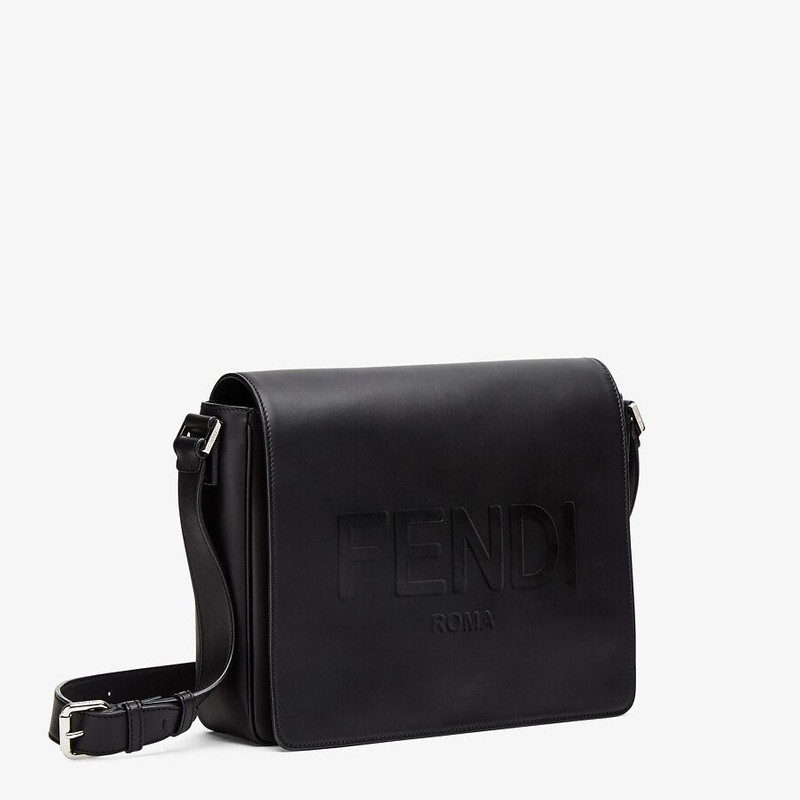 FENDI Black leather bag outlook