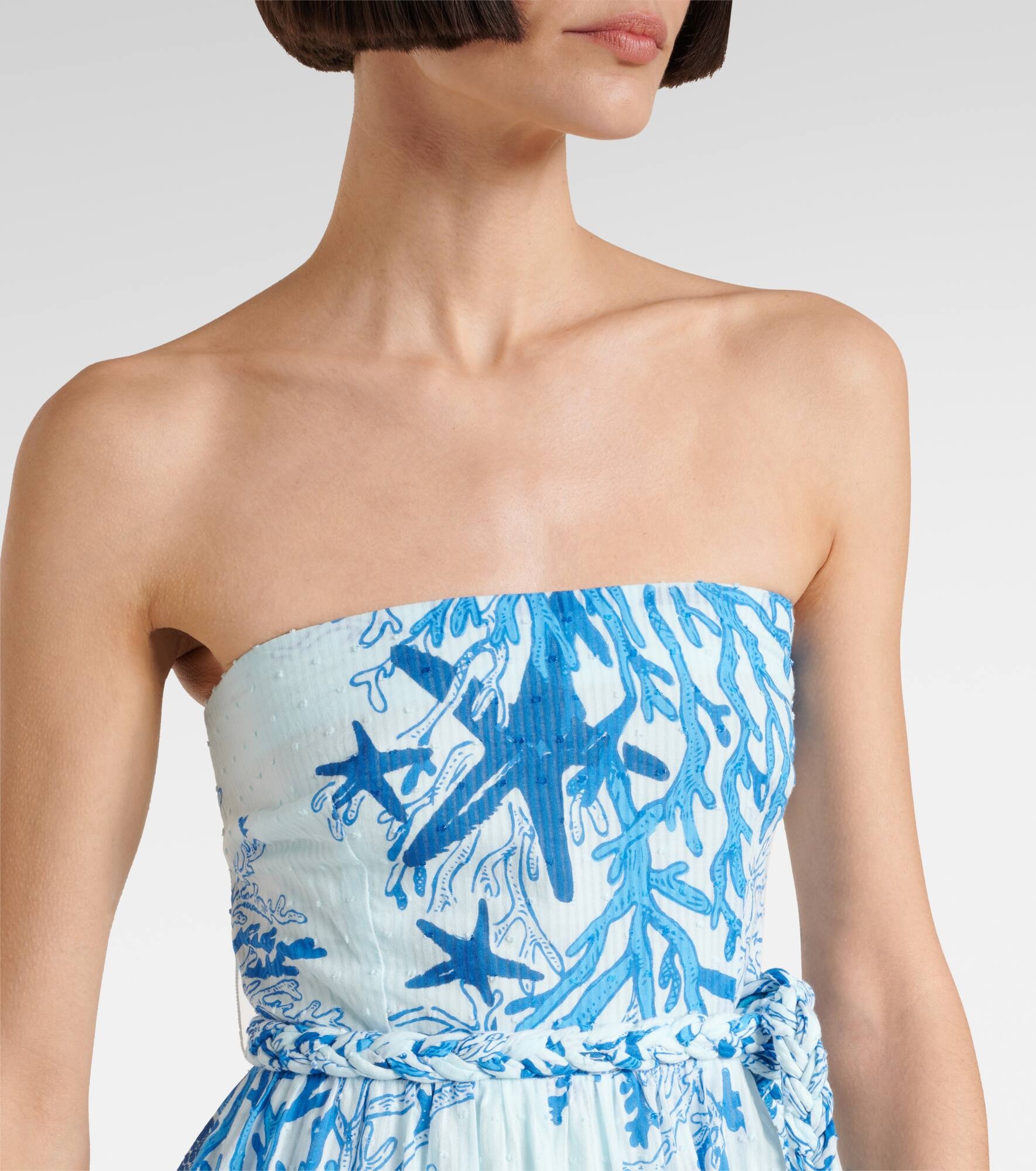 Thelma printed cotton maxi dress - 4