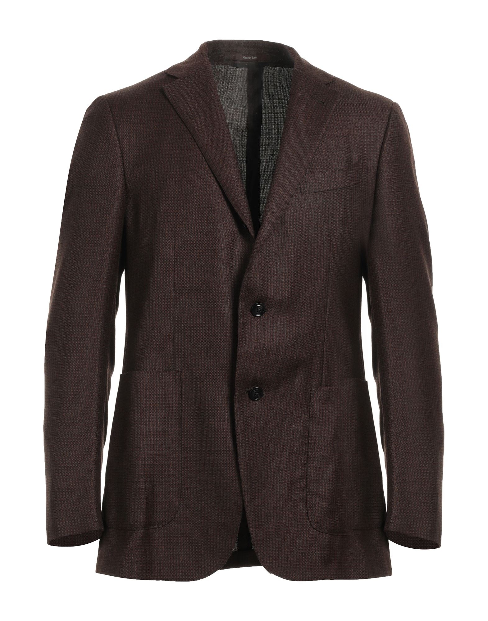 Dark brown Men's Blazer - 1