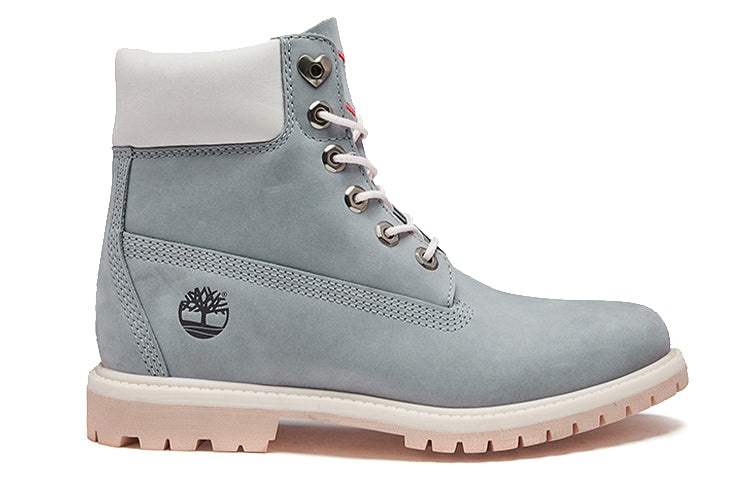 (WMNS) Timberland Icon 6 Inch Premium Boot 'Grey Nubuck' A2B2Q - 2