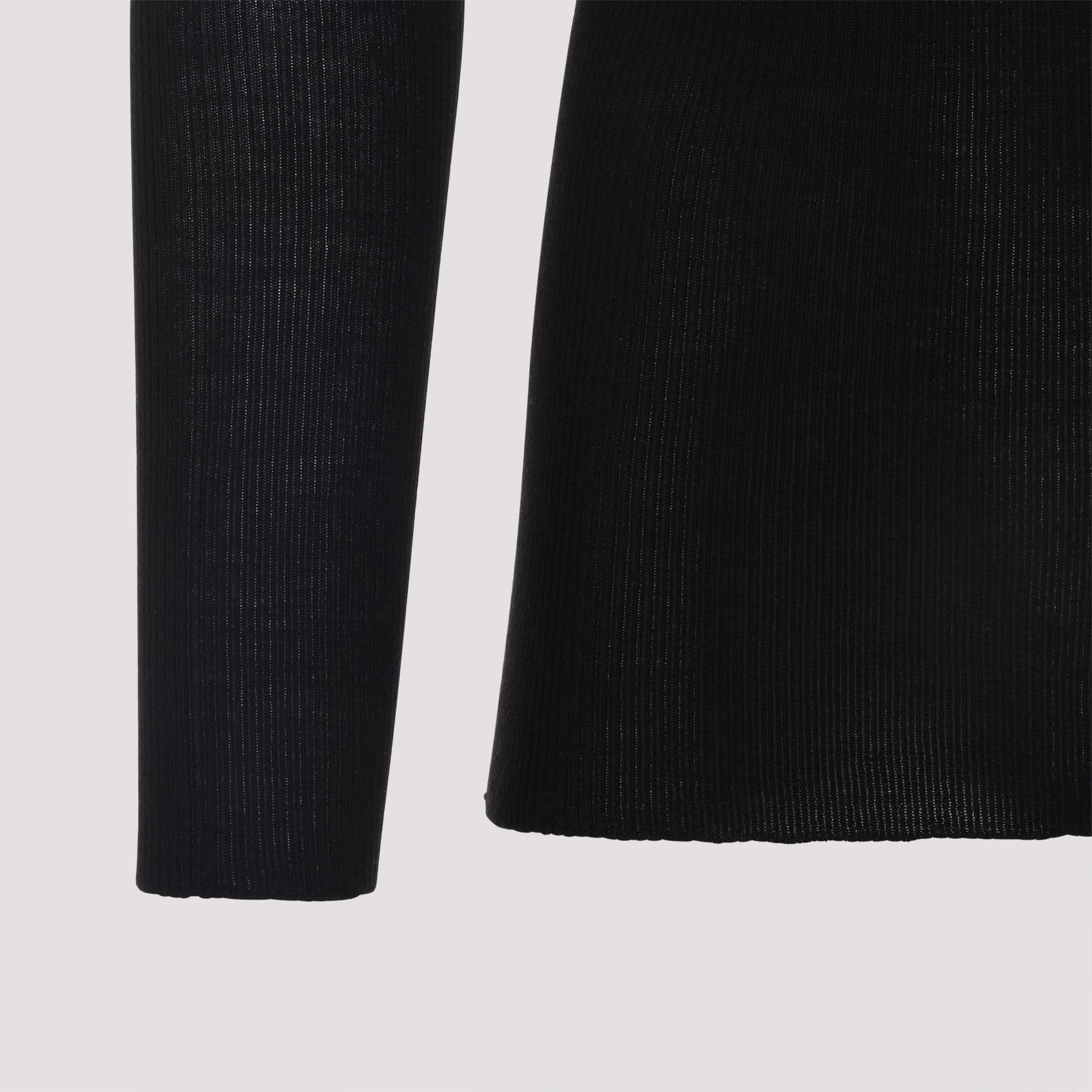Rick Owens Ribbed Round Neck Pullover Men - 3