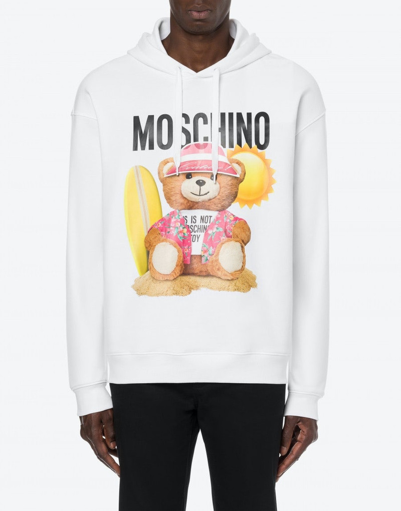 Moschino SURFER TEDDY BEAR HOODIE outlook