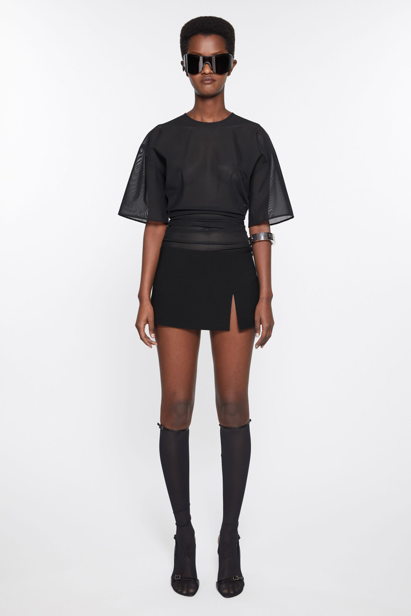 Acne Studios Mini skirt - Black outlook