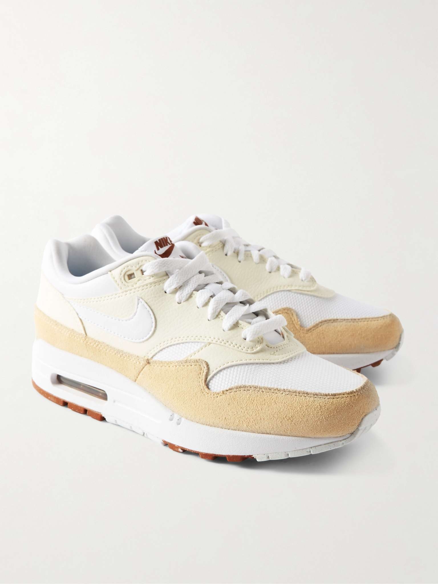 Air Max 1 SC Suede, Mesh and Leather Sneakers - 4