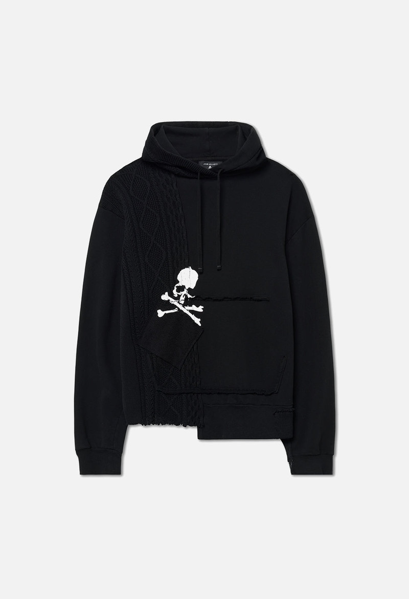 JE X MASTERMIND CABLE KNIT HOODIE 1