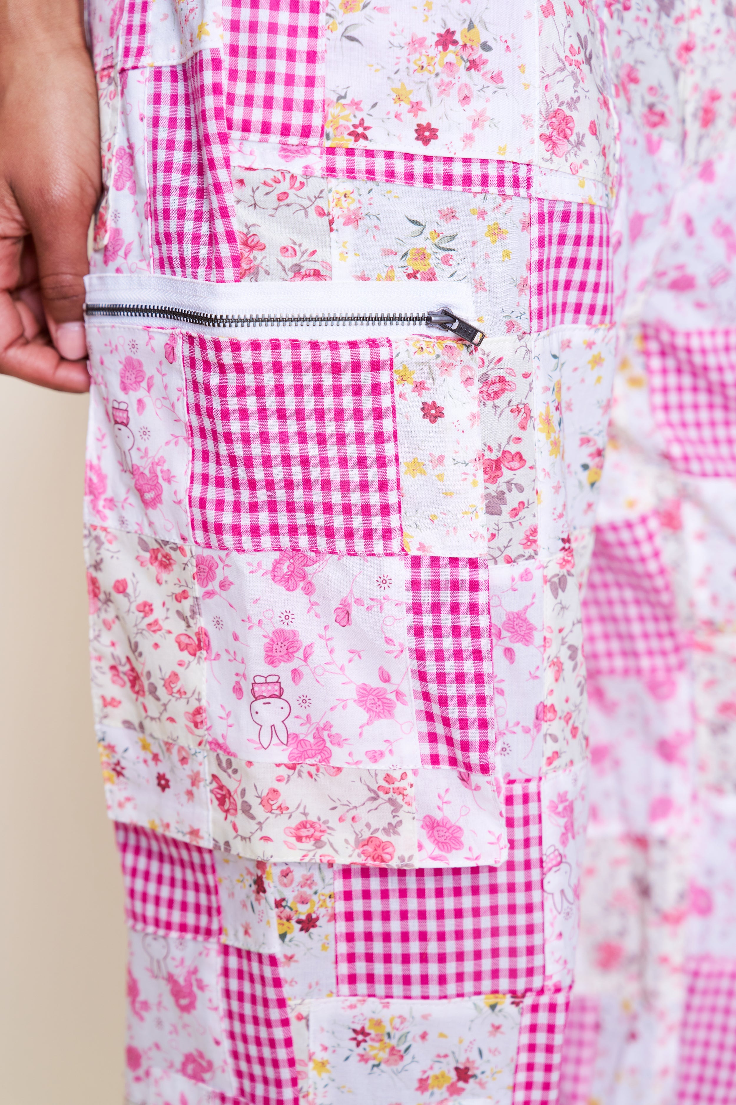 ADRIAN PATCHWORK PANT - 7