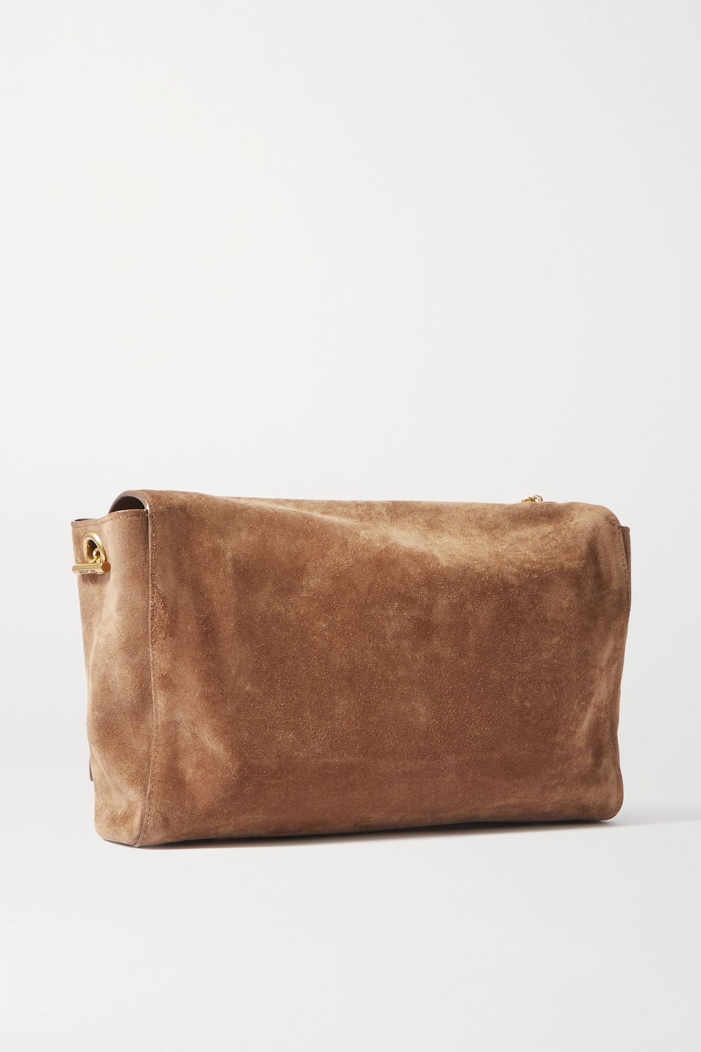 Kate reversible leather and suede shoulder bag  - 3