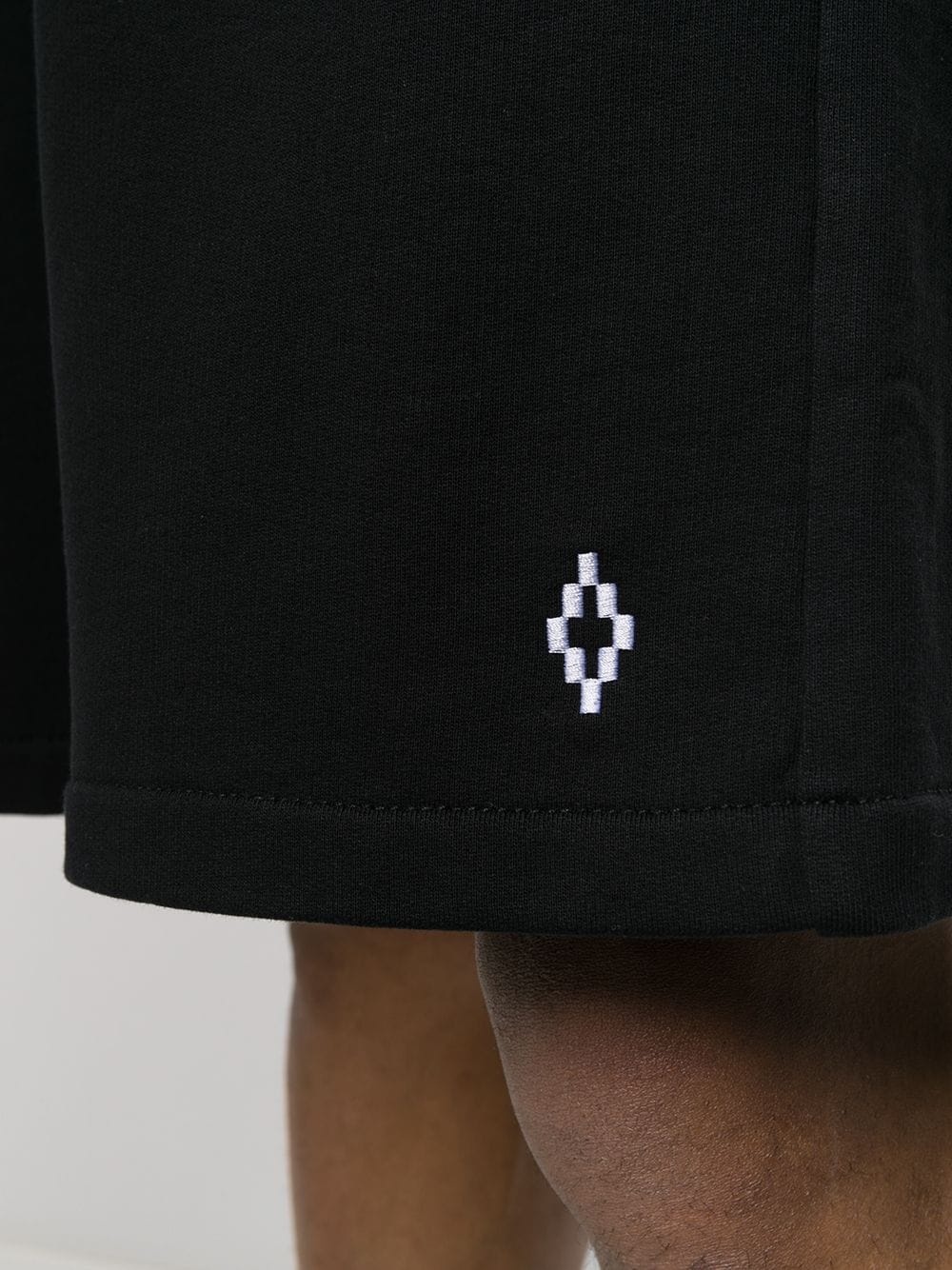 embroidered logo track shorts - 5