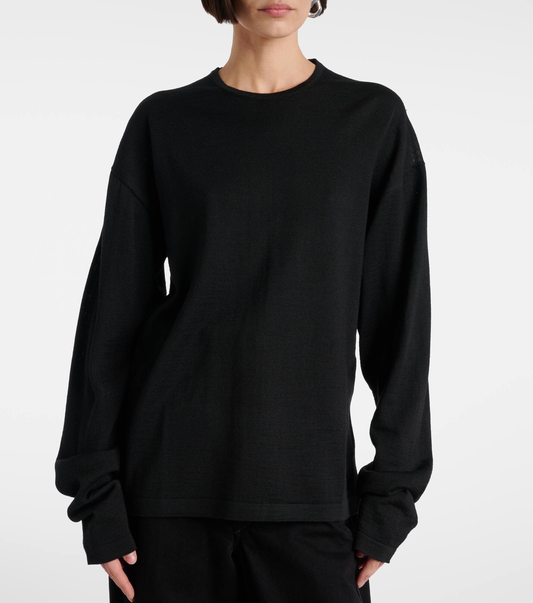 Wool-blend sweater - 5